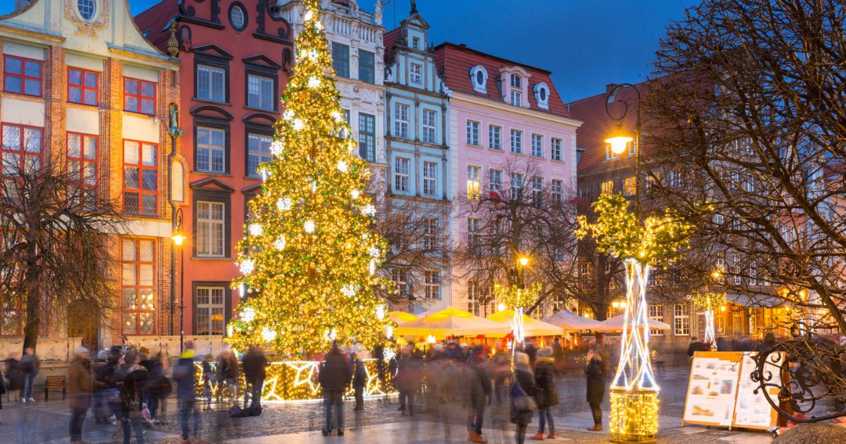 Gdańsk in winter