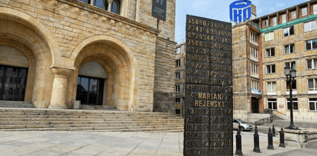 Enigma Monument Poznan