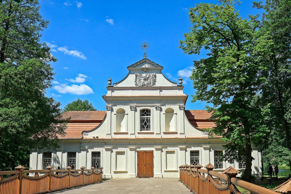 Church on the water Zwierzyniec