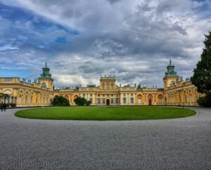 The Wilanow Palace In Warsaw