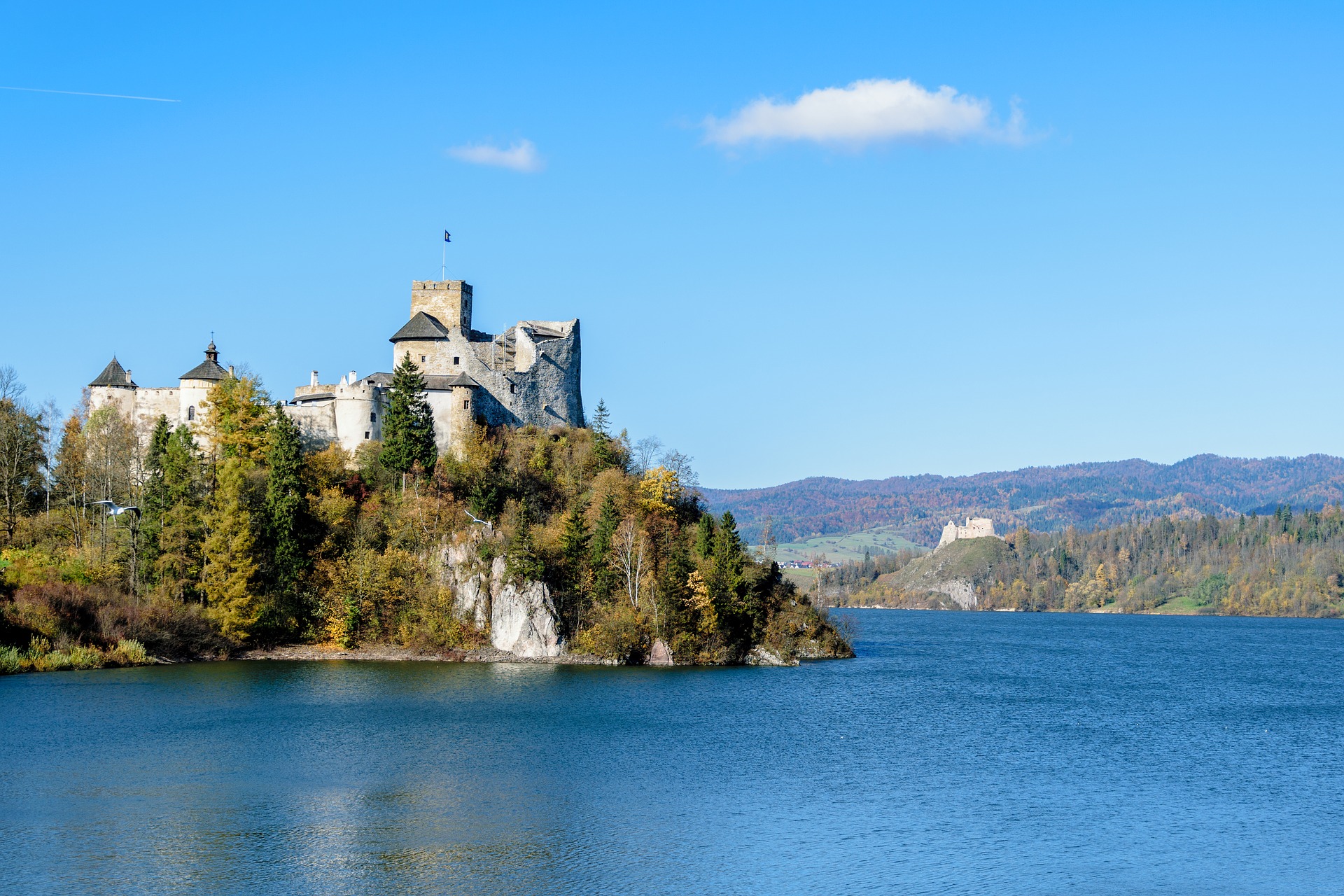 Niedzica Castle In Poland