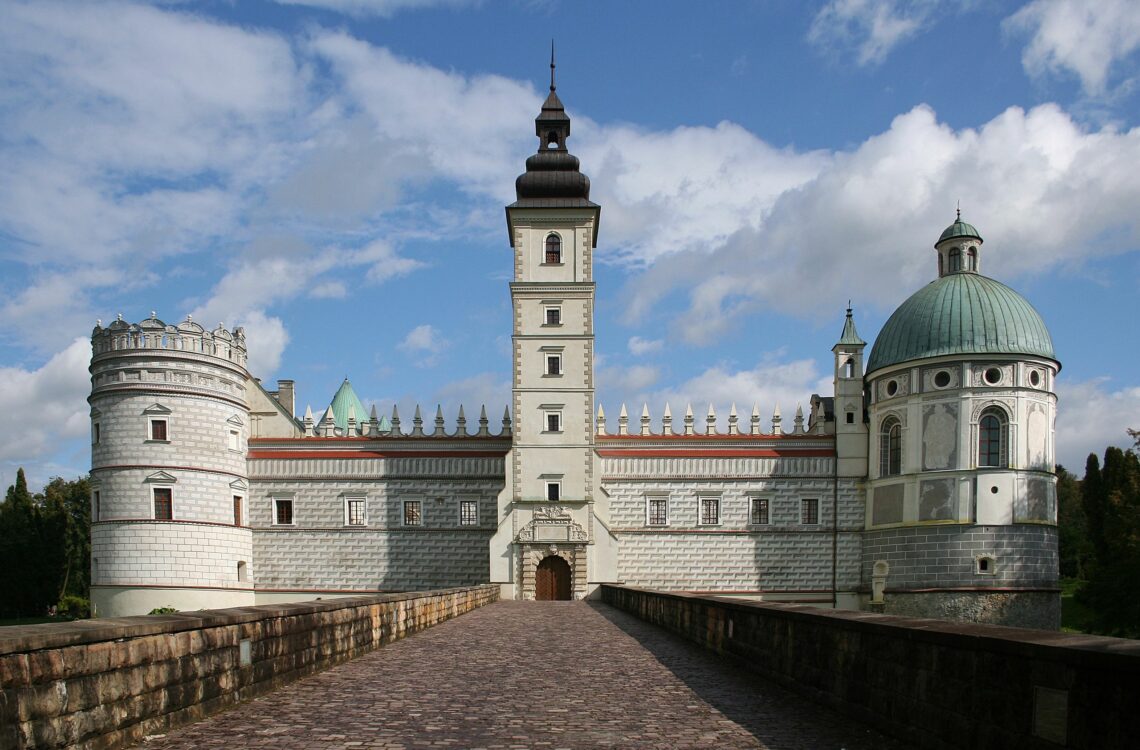 Krasiczyn Castle in Poland