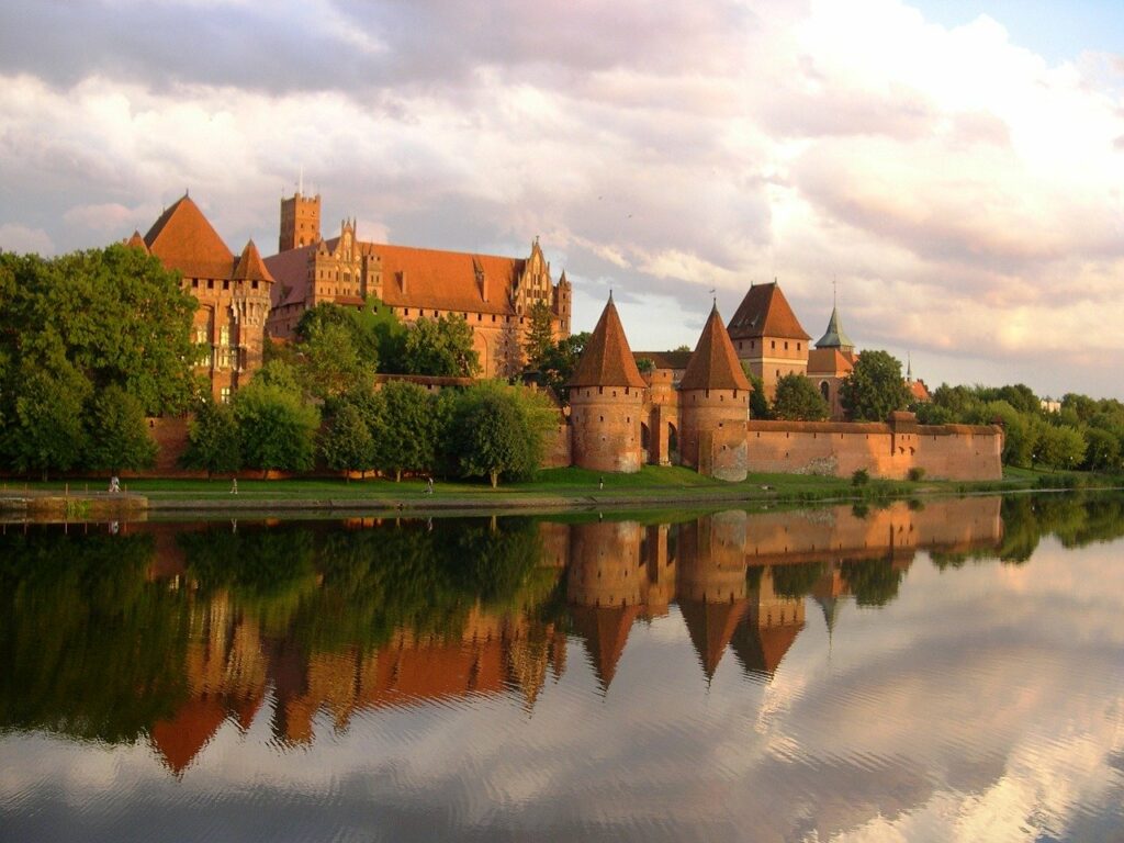 Malbork Castle in Poland