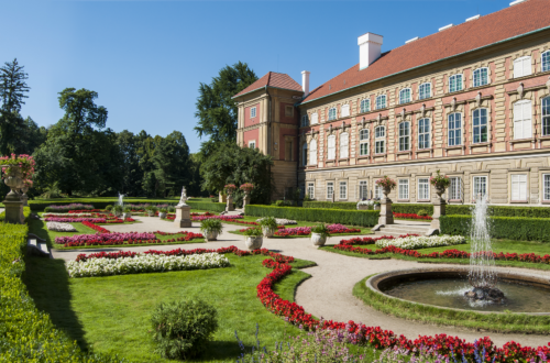 Lancut Castle in Poland