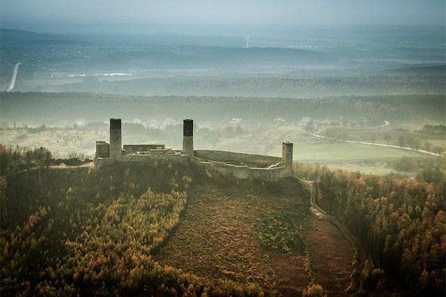 Checiny castle Poland