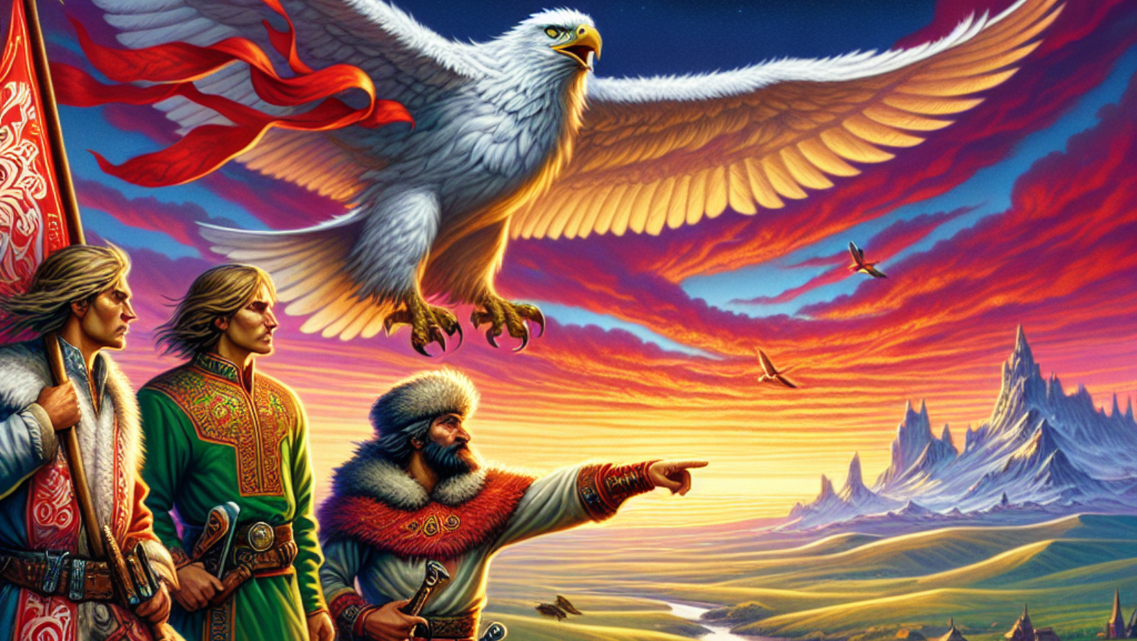 The Legend of Lech, Czech, and Rus: A Tale of Three Brothers and a White Eagle